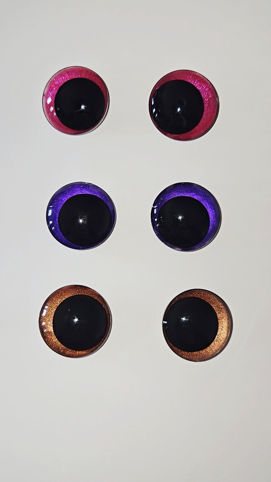 Solid Color Kawaii Safety Eyes 25mm