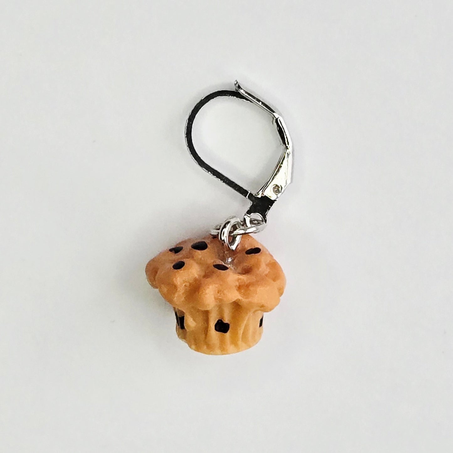 Single Stitch Marker - Bread Bakery - Fob Charm - Muffin Baguette Croissant