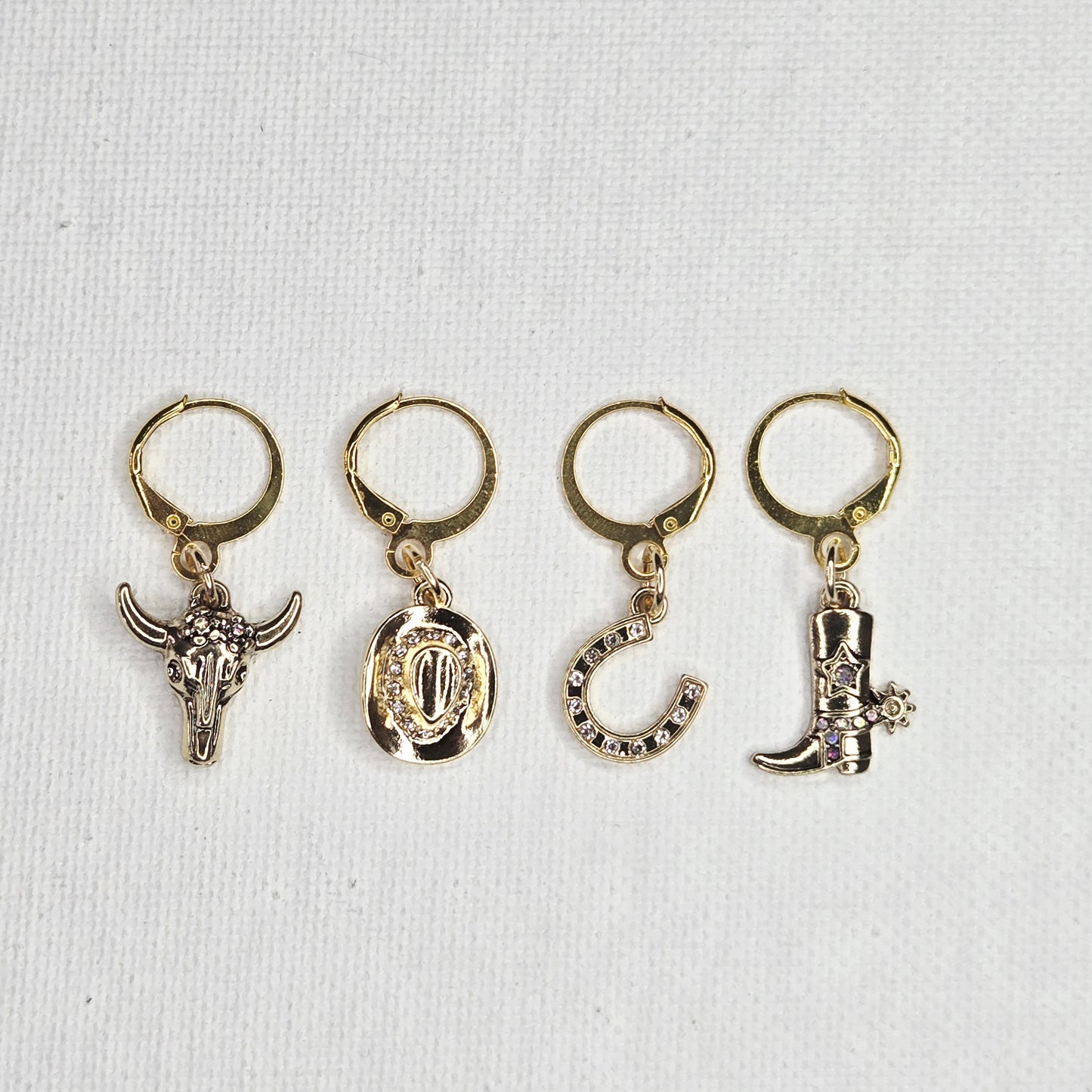 Stitch Markers - Cowboy Western Bundle