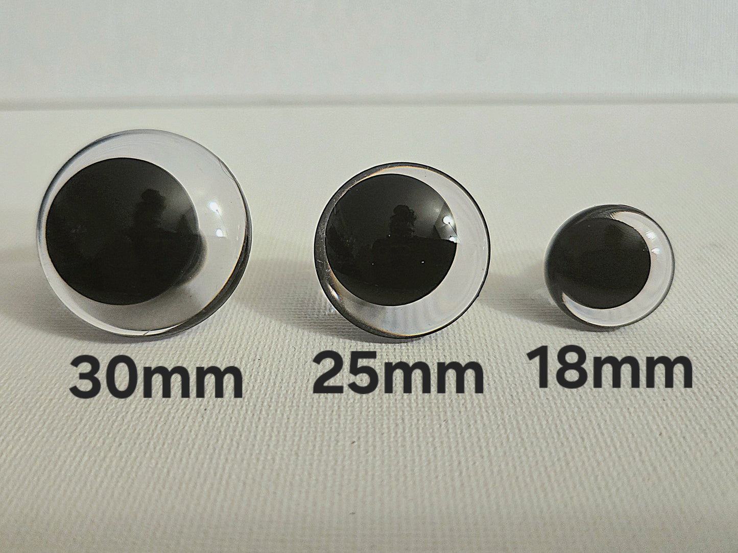 Solid Color Kawaii Safety Eyes 25mm