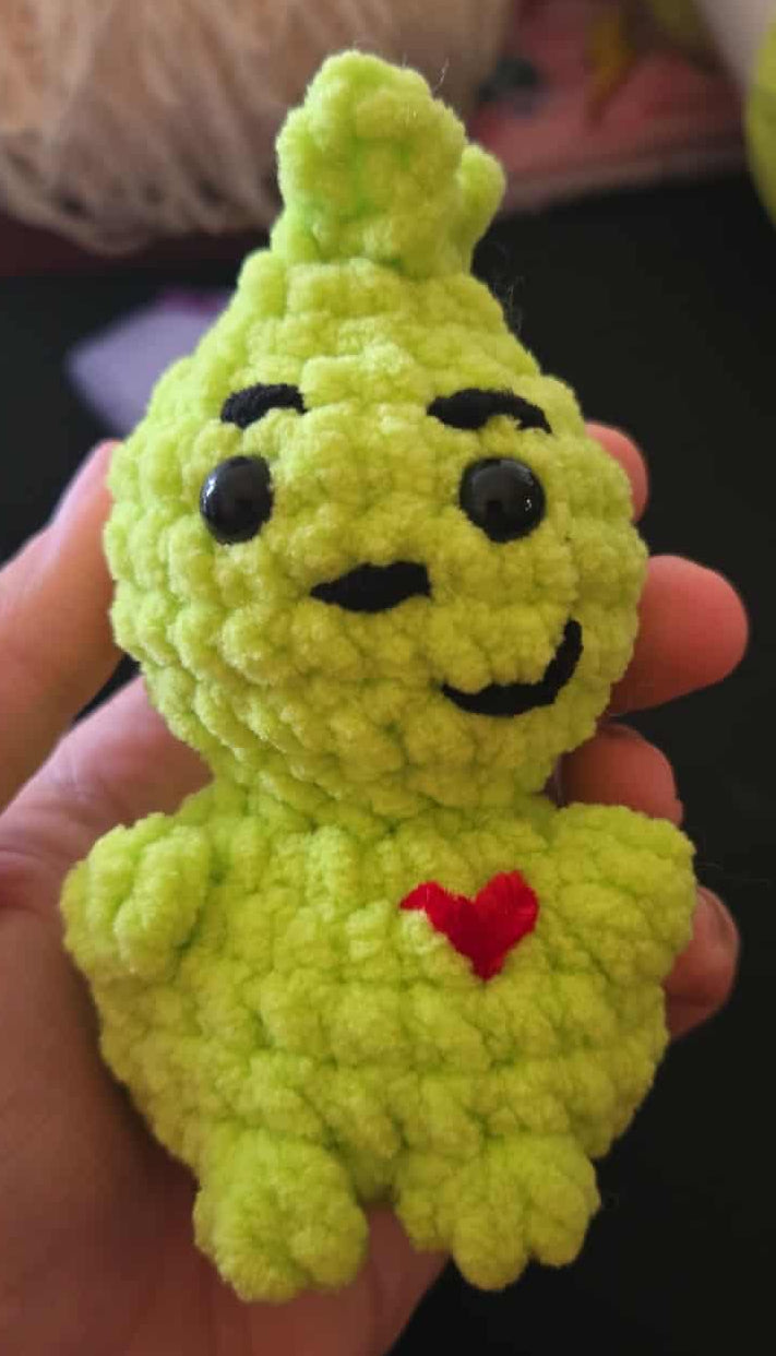 Green Xmas Thief Plush