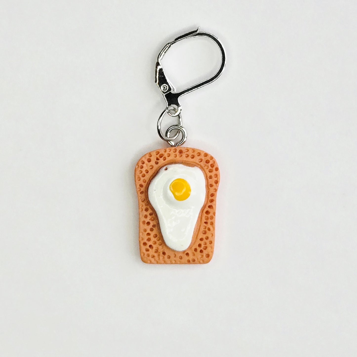 Single Stitch Marker - Bread Bakery - Fob Charm - Muffin Baguette Croissant