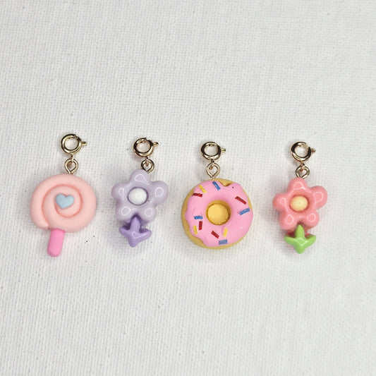 Stitch Markers - Flowers and Candy Bundle