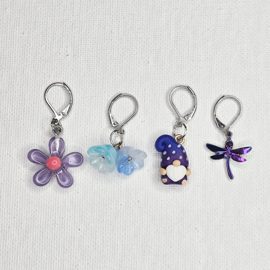 Stitch Matkers - Blue Cottage Core Bundle